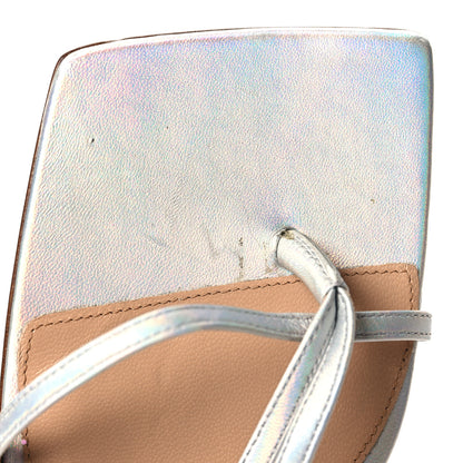 Bottega Veneta Laser Nappa Stretch Multi Strap 90mm Sandals 40 Moon Drop 9 of 9