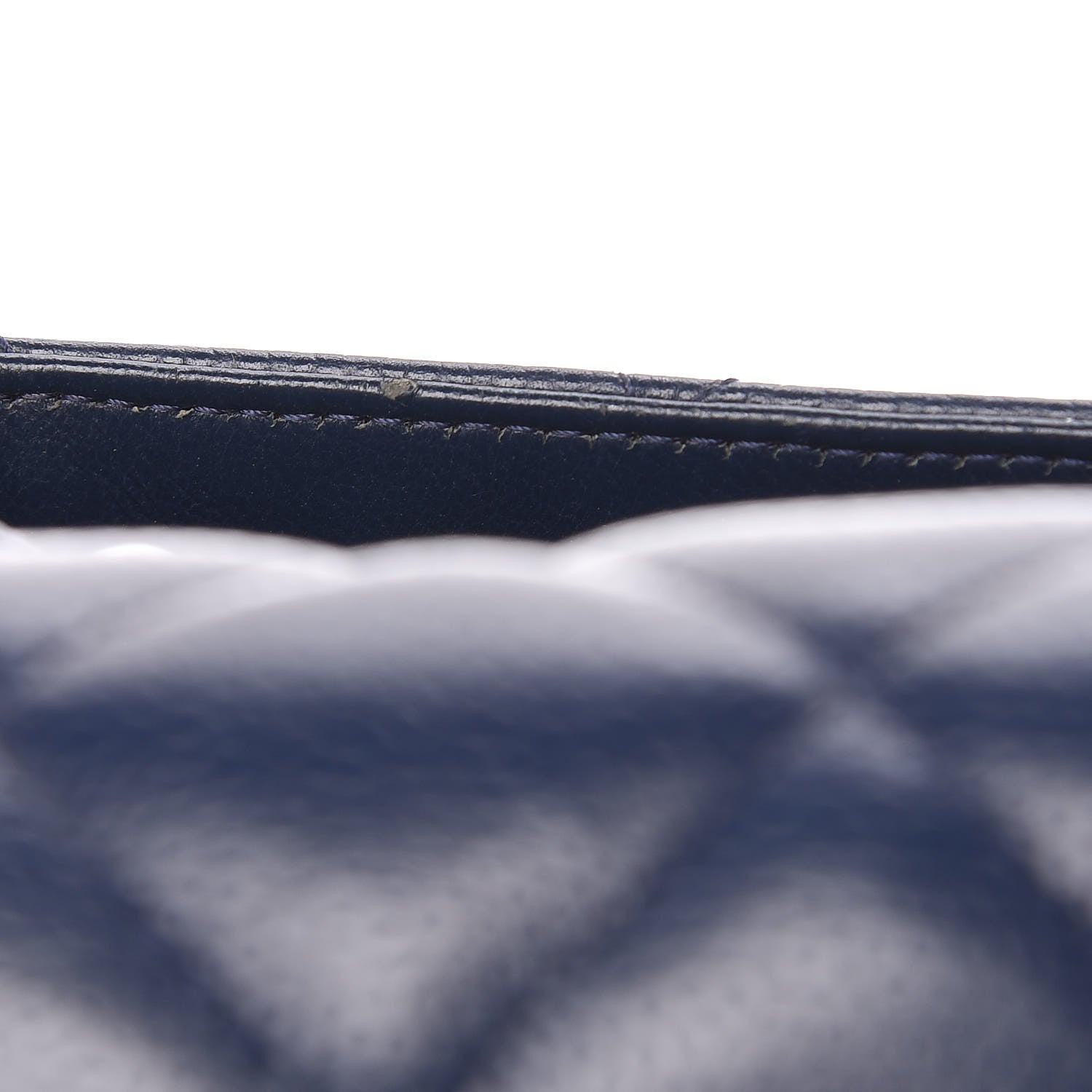 Chanel Caviar Quilted Jumbo Double Flap Navy 13 of 14