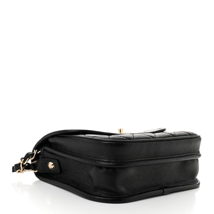 Chanel Caviar Quilted Round Messenger Flap Black 4 of 11