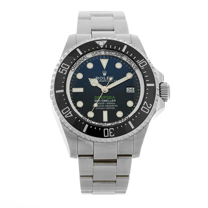 Rolex Stainless Steel 44mm Oyster Perpetual Date Sea-Dweller Deepsea James Cameron Watch Blue 126660 1 of 4