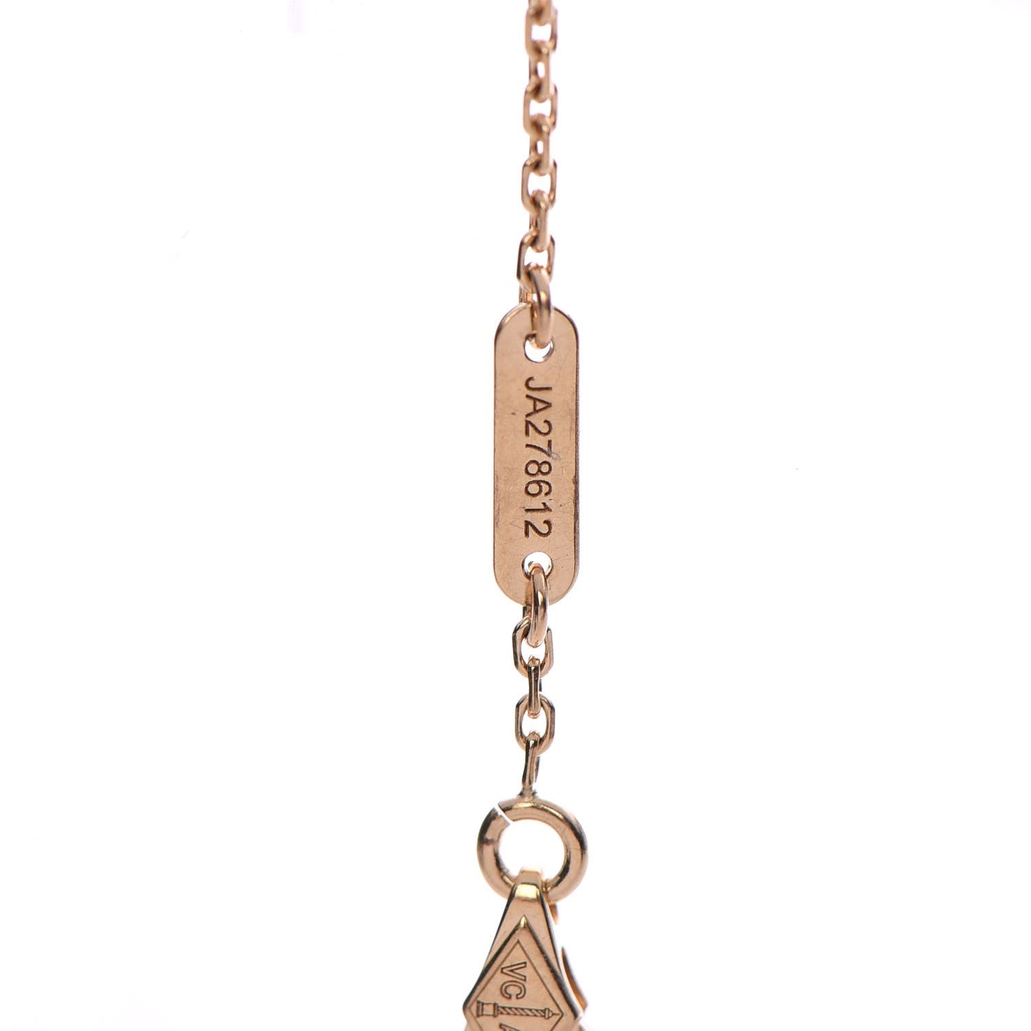 Van Cleef & Arpels 18K Yellow Gold Diamond Mini Frivole Bracelet 4 of 5