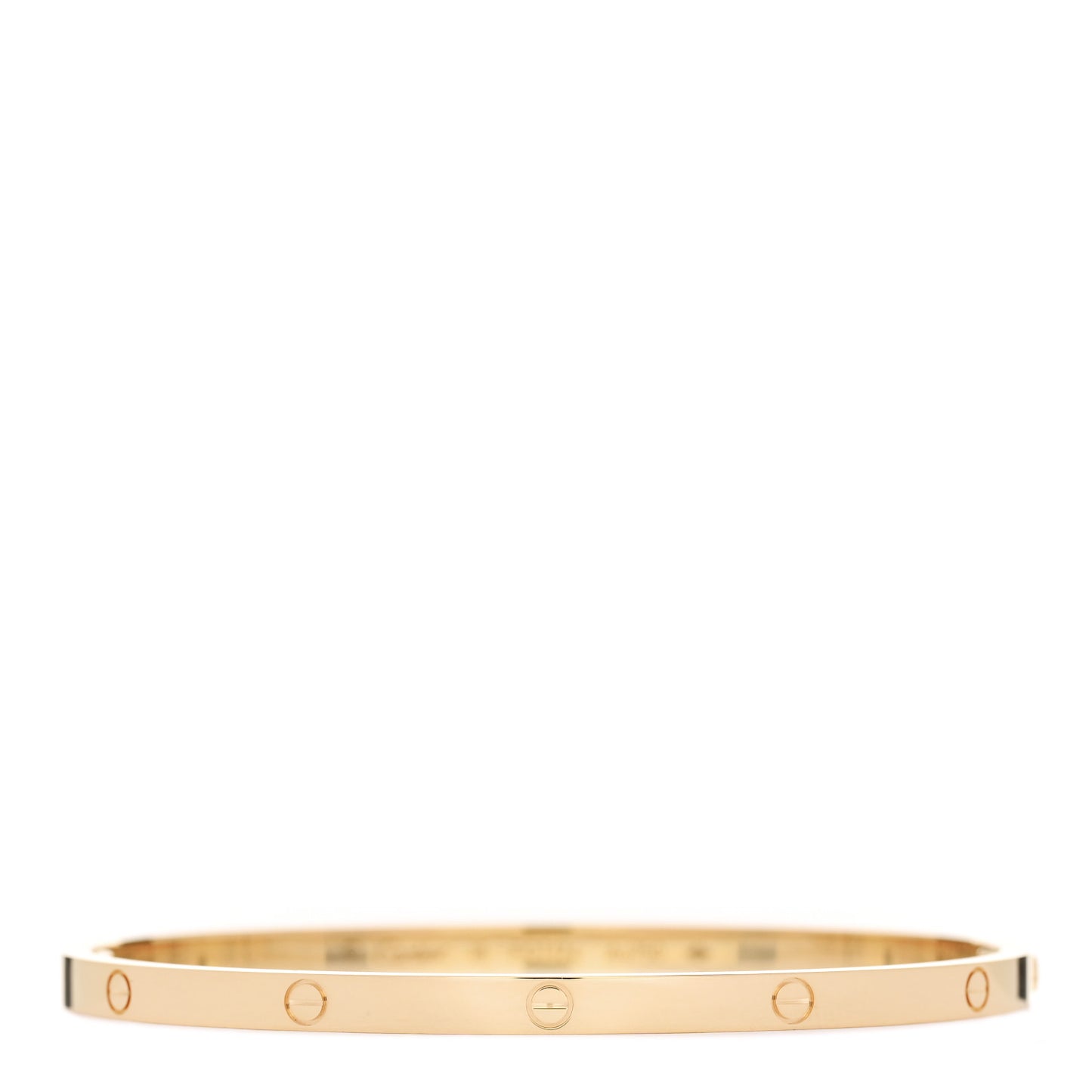 18K Yellow Gold Small LOVE Bracelet 18