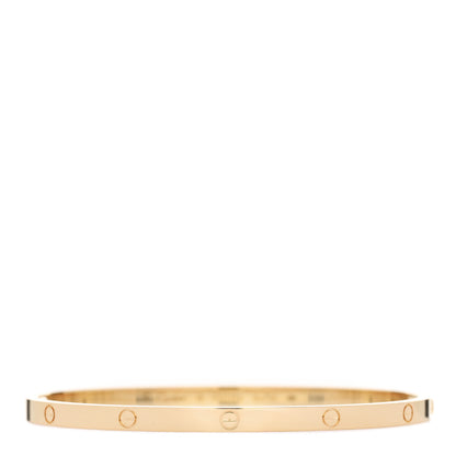 Cartier 18K Yellow Gold Small LOVE Bracelet 18 1 of 5
