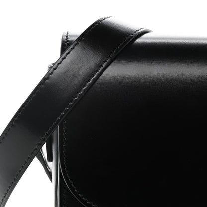 Celine Shiny Calfskin Medium Triomphe Black 9 of 13