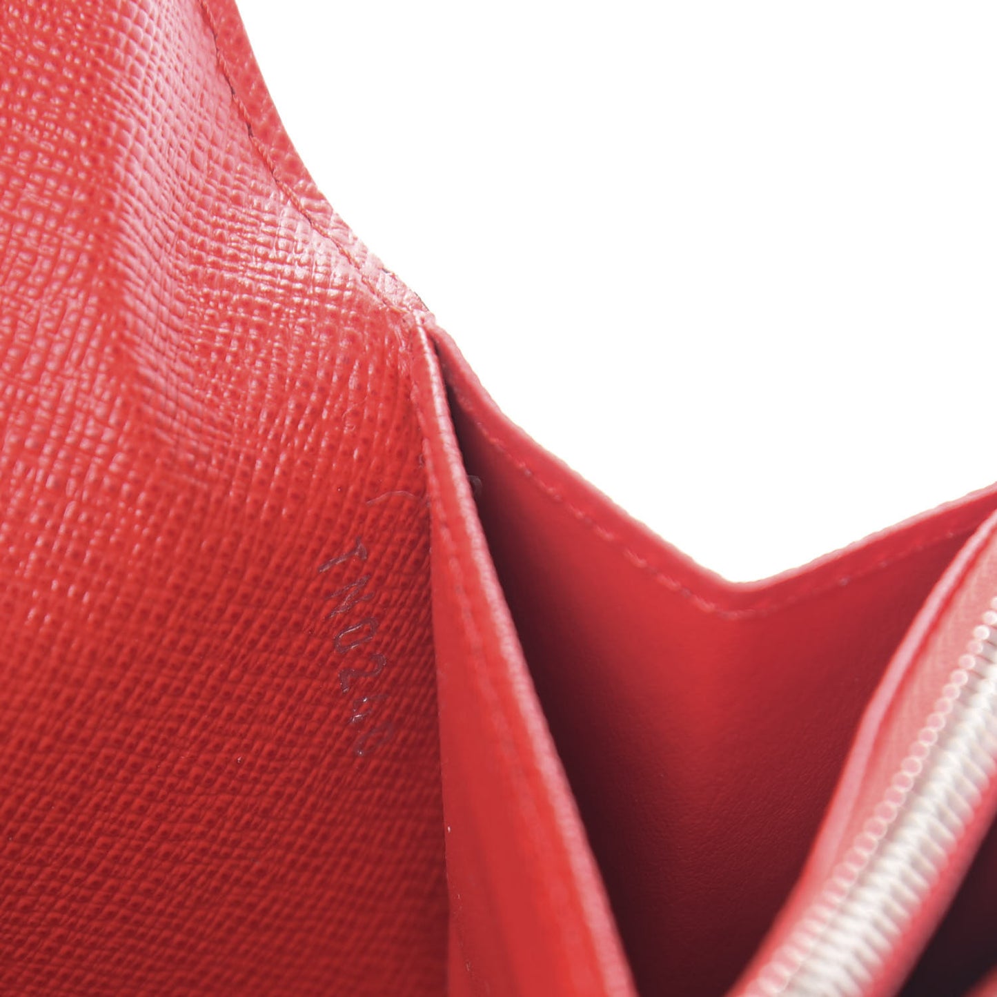 Epi Twist Wallet Coquelicot