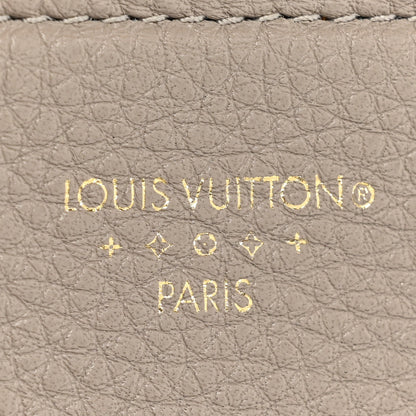 Louis Vuitton Grained Calfskin LV Pont 9 Compact Wallet Gris 9 of 14