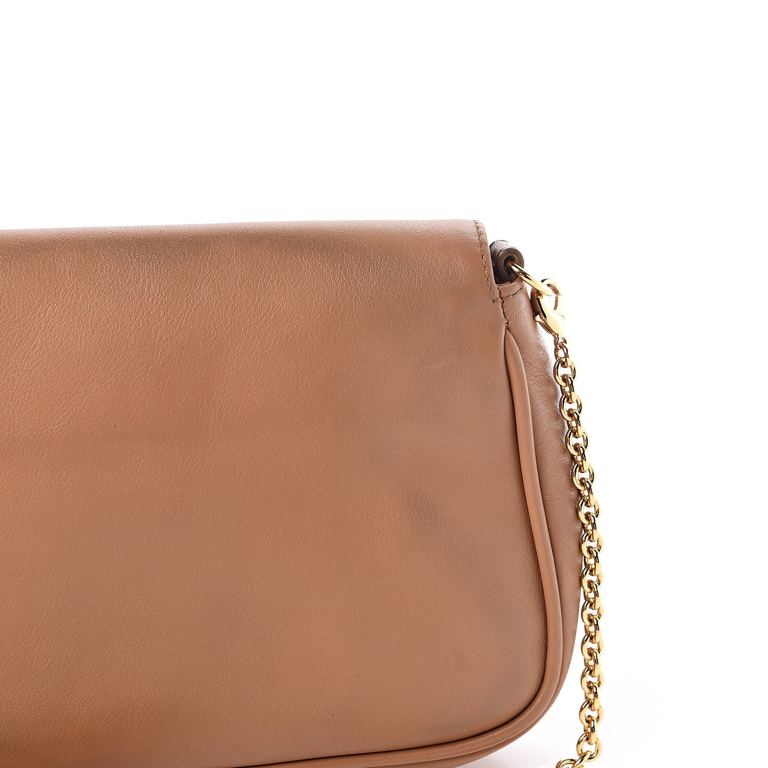 Fendi Vitello Flamingo Enamel Fendista Pouchette Crossbody Orzo 11 of 12