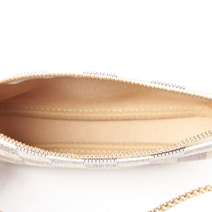 Louis Vuitton Damier Azur Mini Pochette Accessories 6 of 8