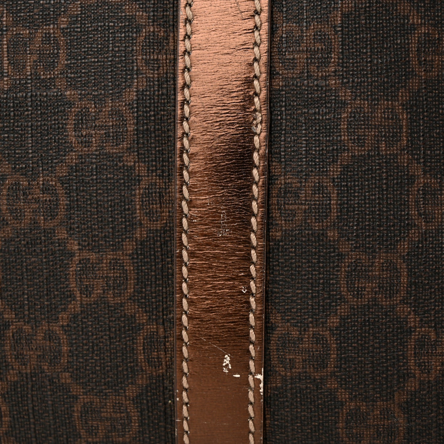 GG Supreme Monogram Medium Joy Boston Dark Brown Bronze