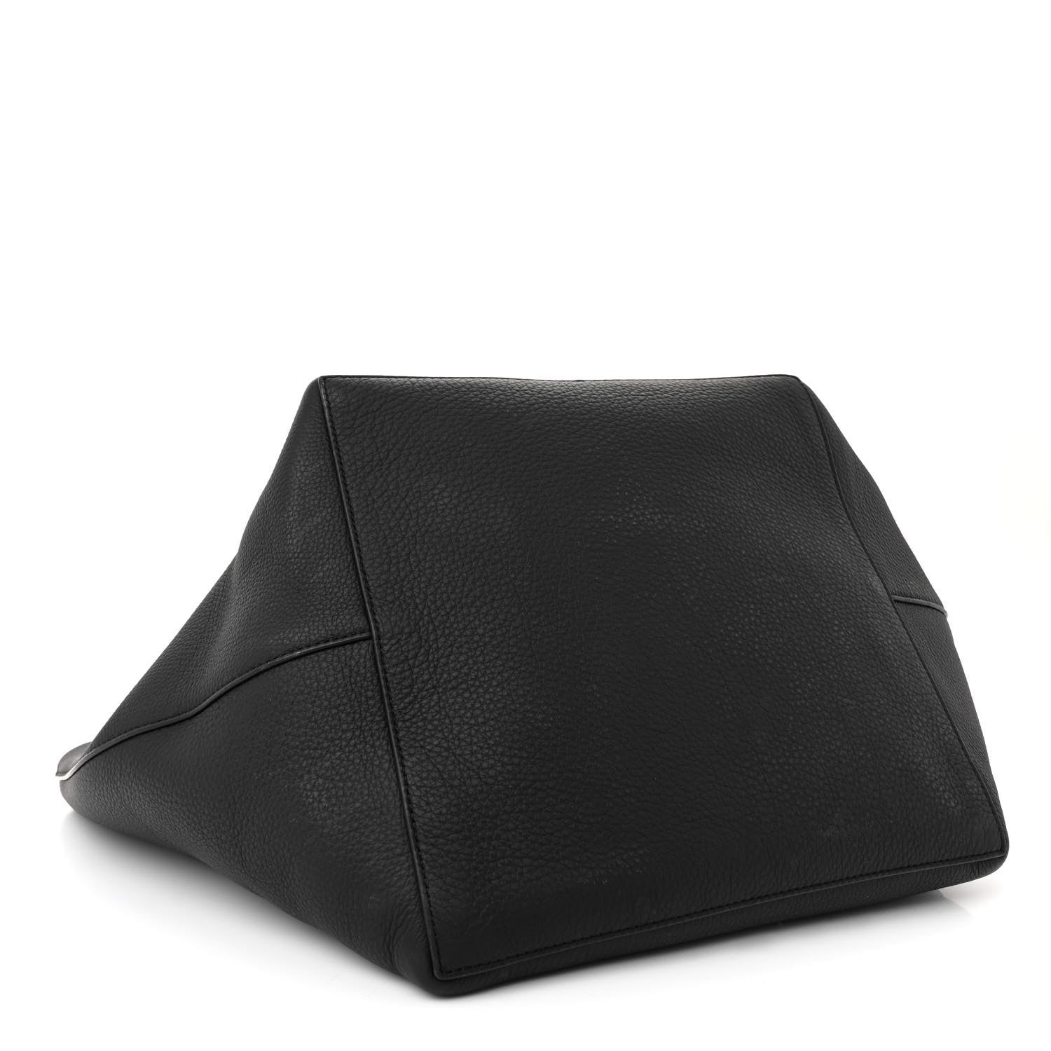 The Row Grained Calfskin Park Tote Three Black 5 of 13