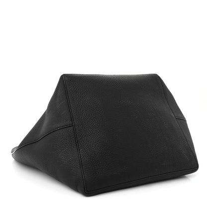 The Row Grained Calfskin Park Tote Three Black 5 of 13