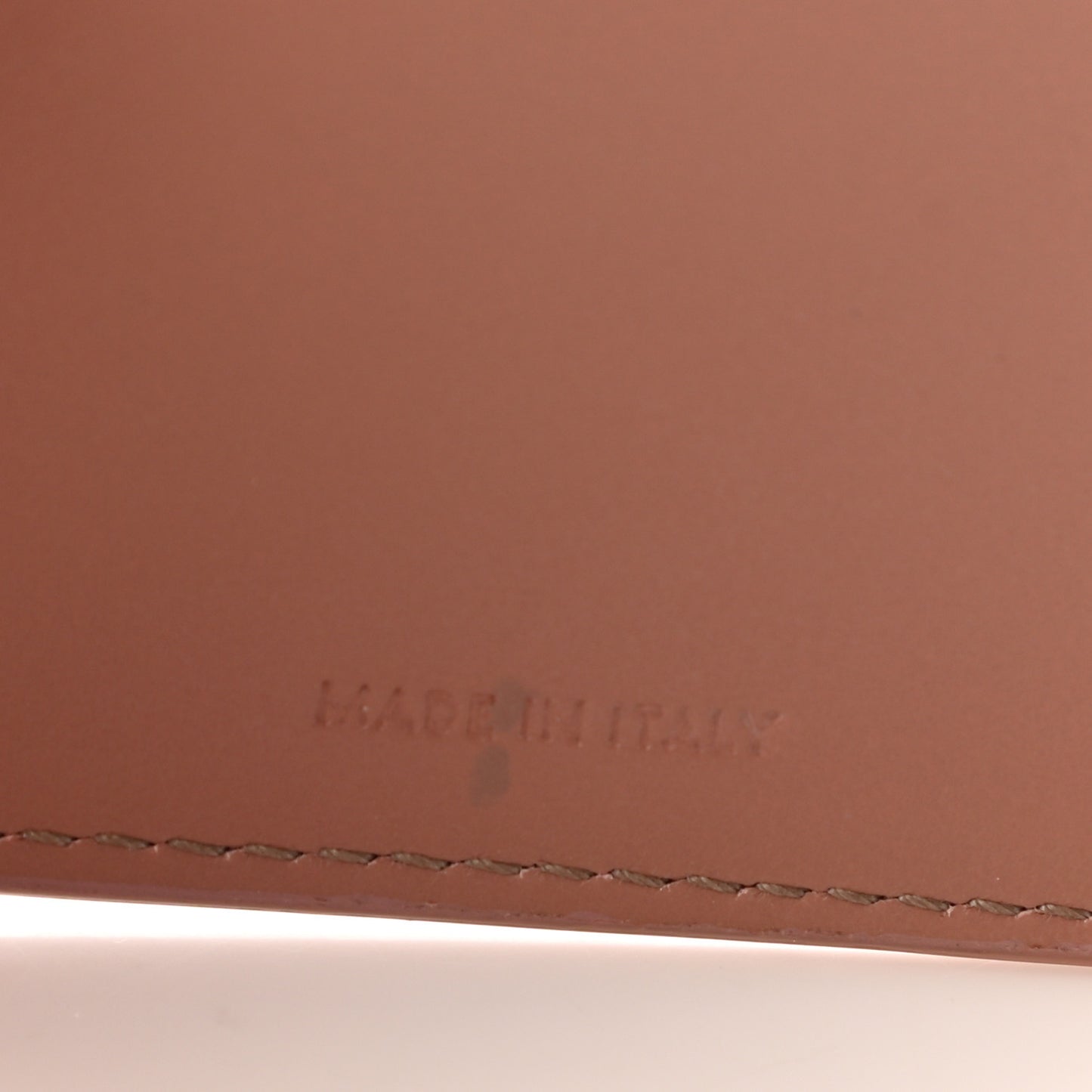 Shiny Smooth Lambskin Small Triomphe Wallet Vintage Pink