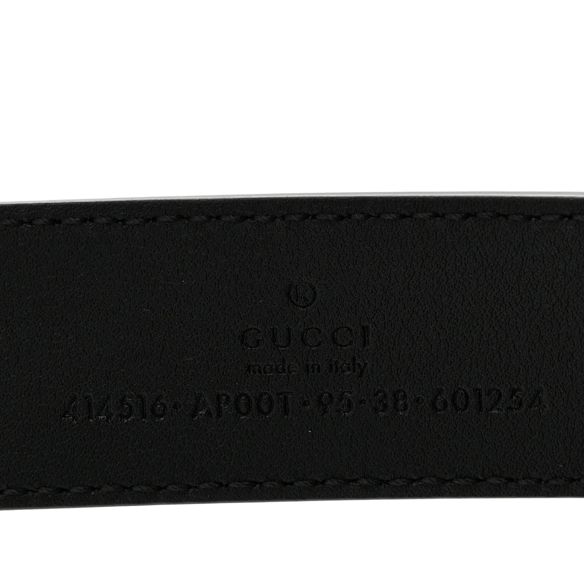 Calfskin Double G 30mm Belt 95 38 Black