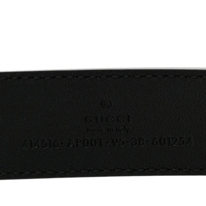 Gucci Calfskin Double G 30mm Belt 95 38 Black 5 of 8