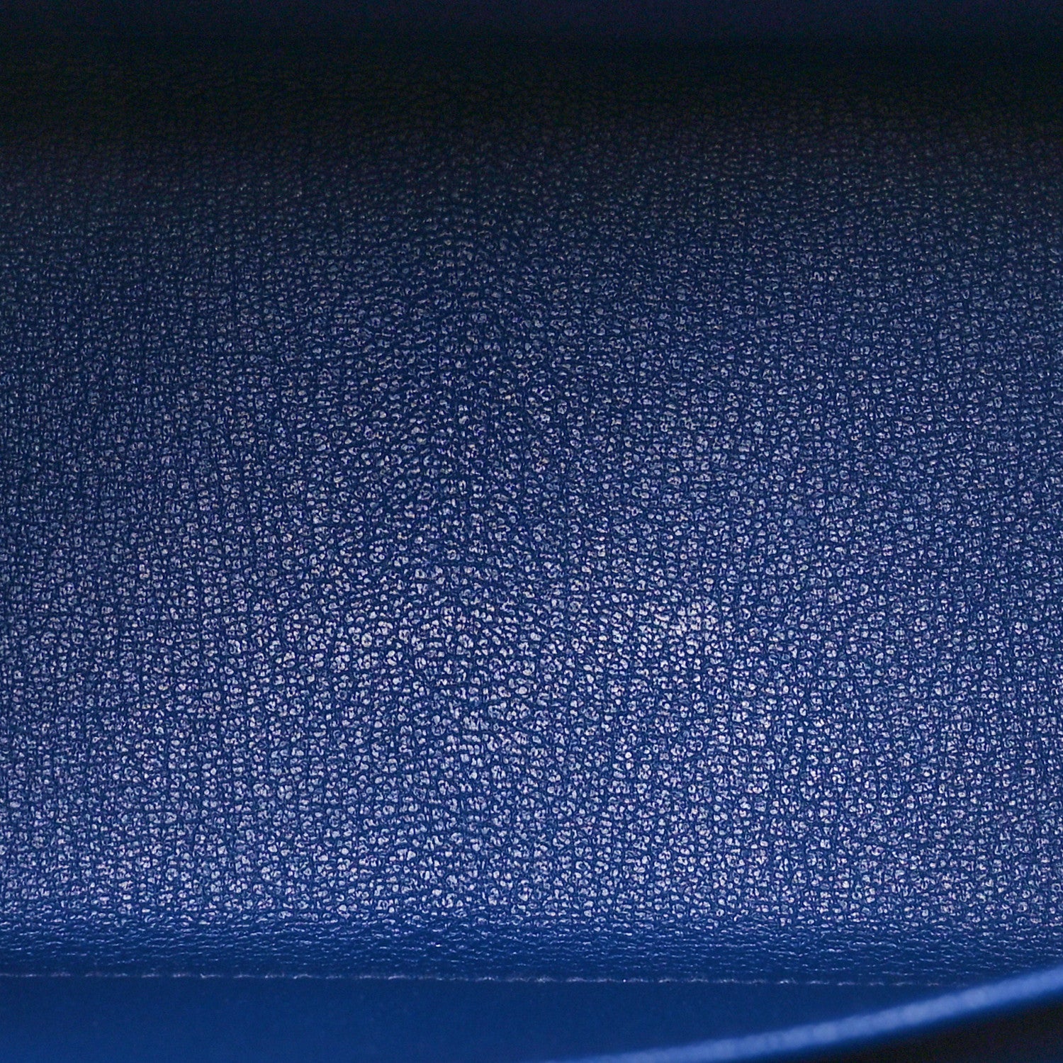 Hermes Chevre Mysore Horseshoe Kelly Sellier 25 Bleu Marine Bleu De France 5 of 11