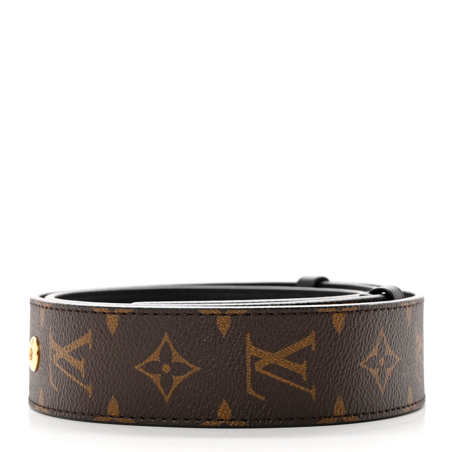 Louis Vuitton Monogram Adjustable Bandouliere Shoulder Strap Black 2 of 5