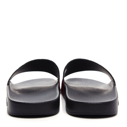 Gucci Guccissima Signature Womens Slide Sandals 41 Hibiscus Red 7 of 11