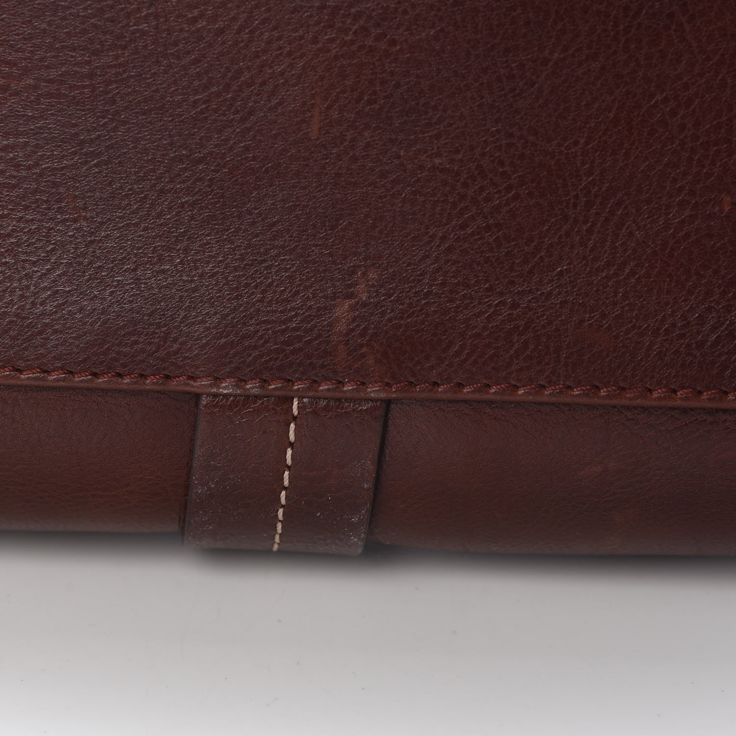 Christian Dior Grained Calfskin Romantic Flowers Frame Satchel Brown 13 of 13