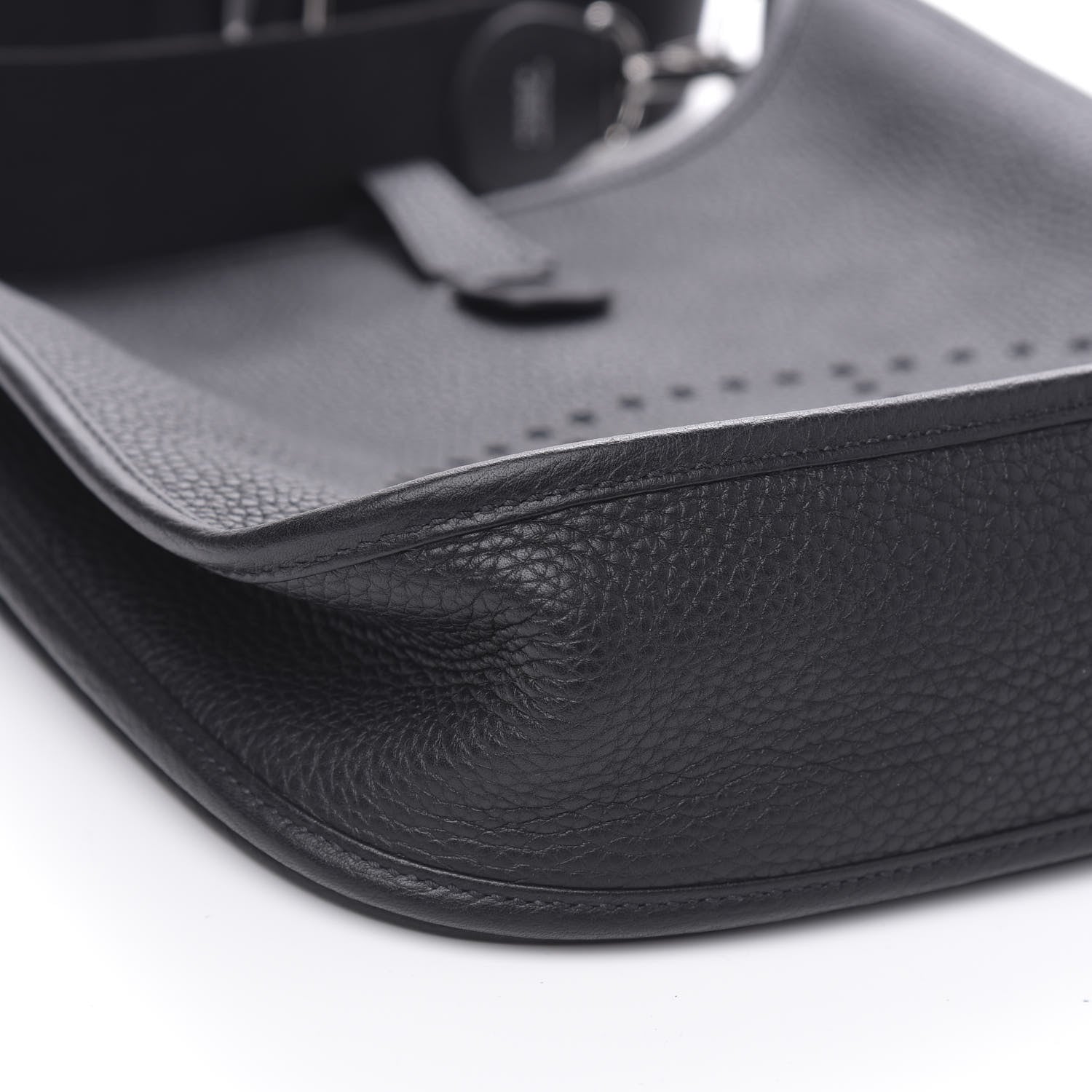 Hermes Taurillon Clemence Evelyne III PM Black 8 of 10