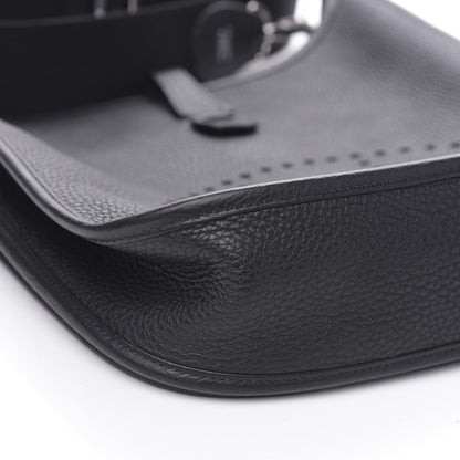 Hermes Taurillon Clemence Evelyne III PM Black 8 of 10