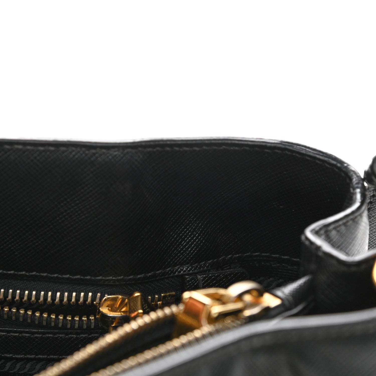 Prada Saffiano Lux Medium Tote Black 12 of 14