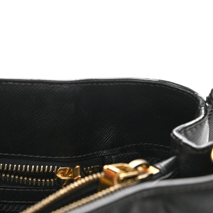 Prada Saffiano Lux Medium Tote Black 12 of 14
