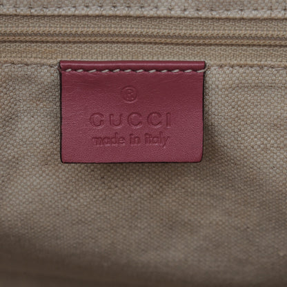 Gucci Monogram Margaux Calfskin Medium Sukey Tote Beige Ebony Vintage Rose 6 of 8