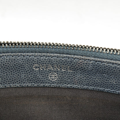 Chanel Caviar Quilted Small Clutch With Chain Grey 6 of 8