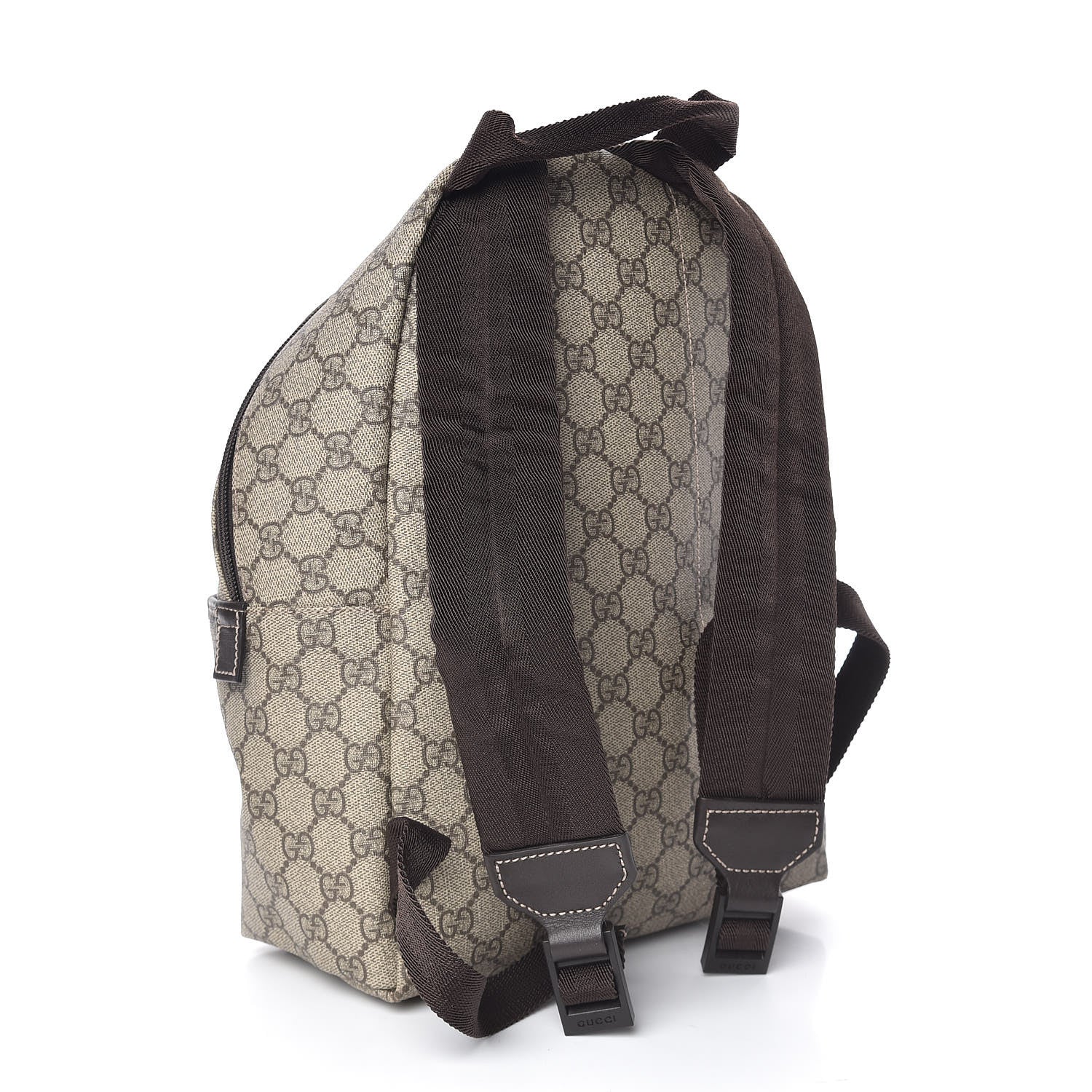 Gucci GG Supreme Monogram Margaux Calfskin Childrens Day Backpack Beige Ebony Cocoa Dark Chocolate 3 of 10