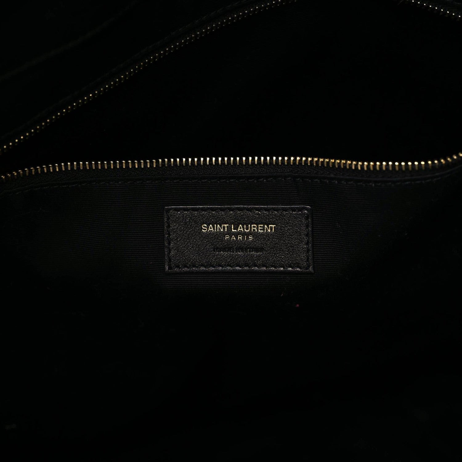 Saint Laurent Lambskin Quilted Maxi Icare Shopping Tote Black 8 of 10