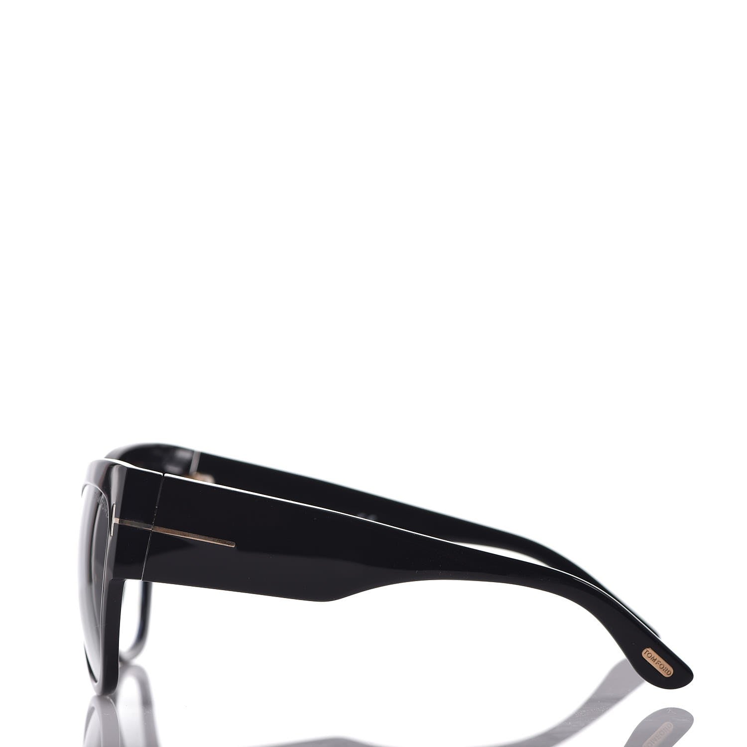 Tom Ford Acetate Anoushka Cat Eye Sunglasses TF371 Black 3 of 7