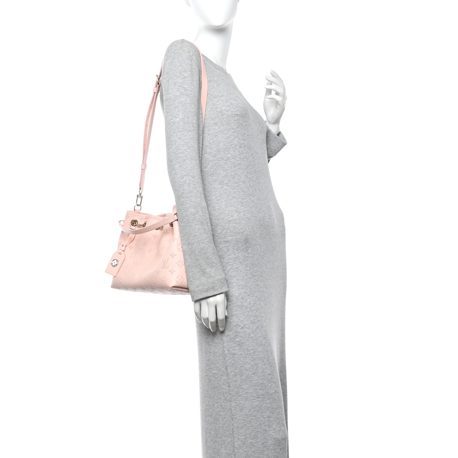 Louis Vuitton Embossed Monogram LV Bundle Jasmine Pink 2 of 14