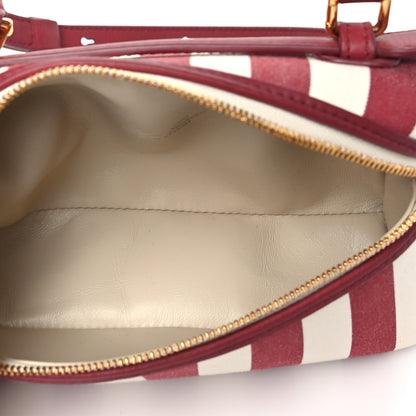 Loro Piana Cotton Canvas L16 Extra Pocket Pouch Nougat Camu Fruit Black Cherry 5 of 9