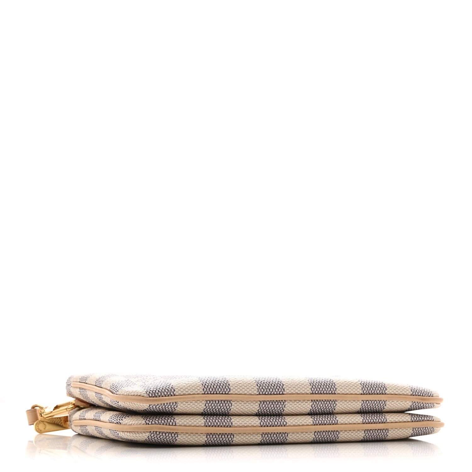 Louis Vuitton Damier Azur Double Zip Pochette 4 of 12