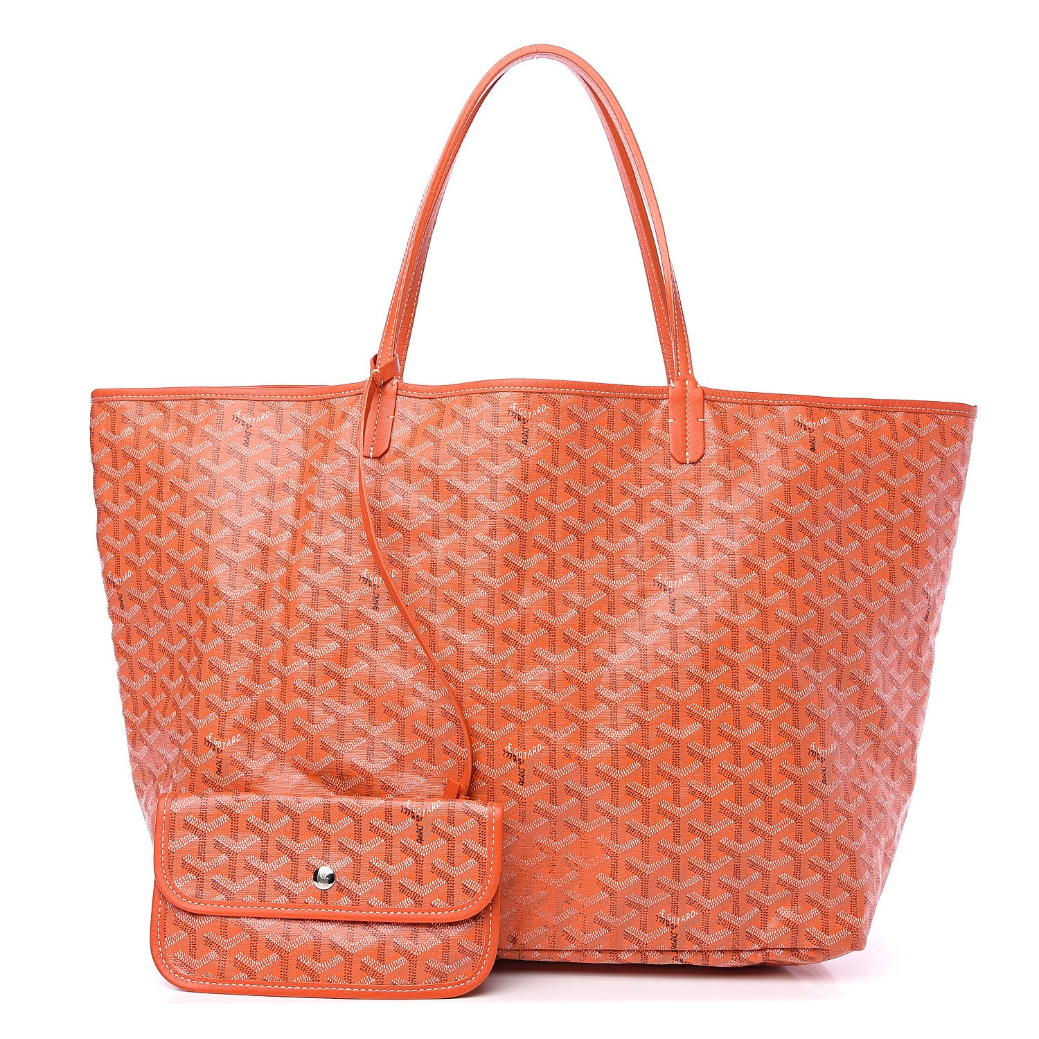 Goyard Goyardine Saint Louis GM Orange 1 of 15