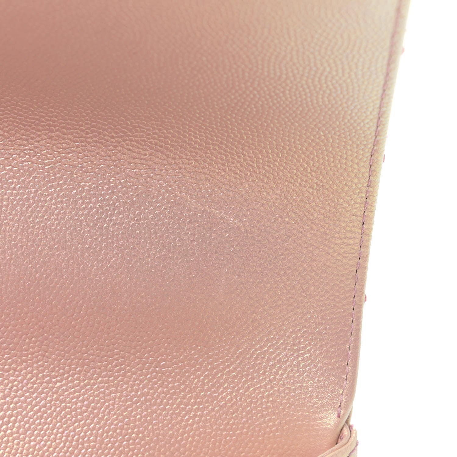 Chanel Iridescent Caviar Quilted Mini Coco Handle Flap Pink 10 of 10