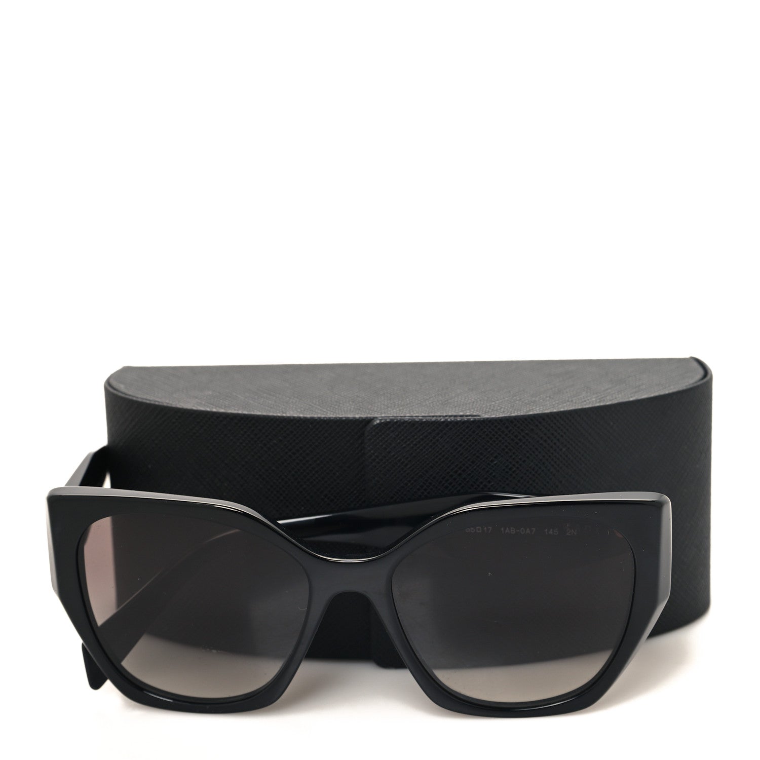 Prada Acetate Symbole Sunglasses SPR 19Z Black 7 of 7