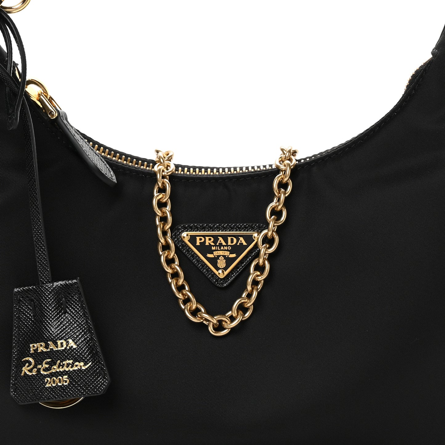 Nylon Re-Edition 2005 Shoulder Bag Black