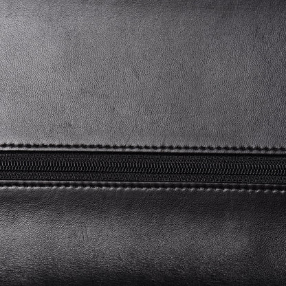Chanel Lambskin Quilted Jumbo Double Flap Black 9 of 13