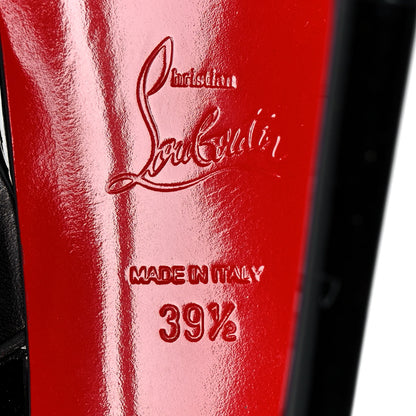 Christian Louboutin Patent Torsatoe 150 Pumps 39.5 Black 6 of 8