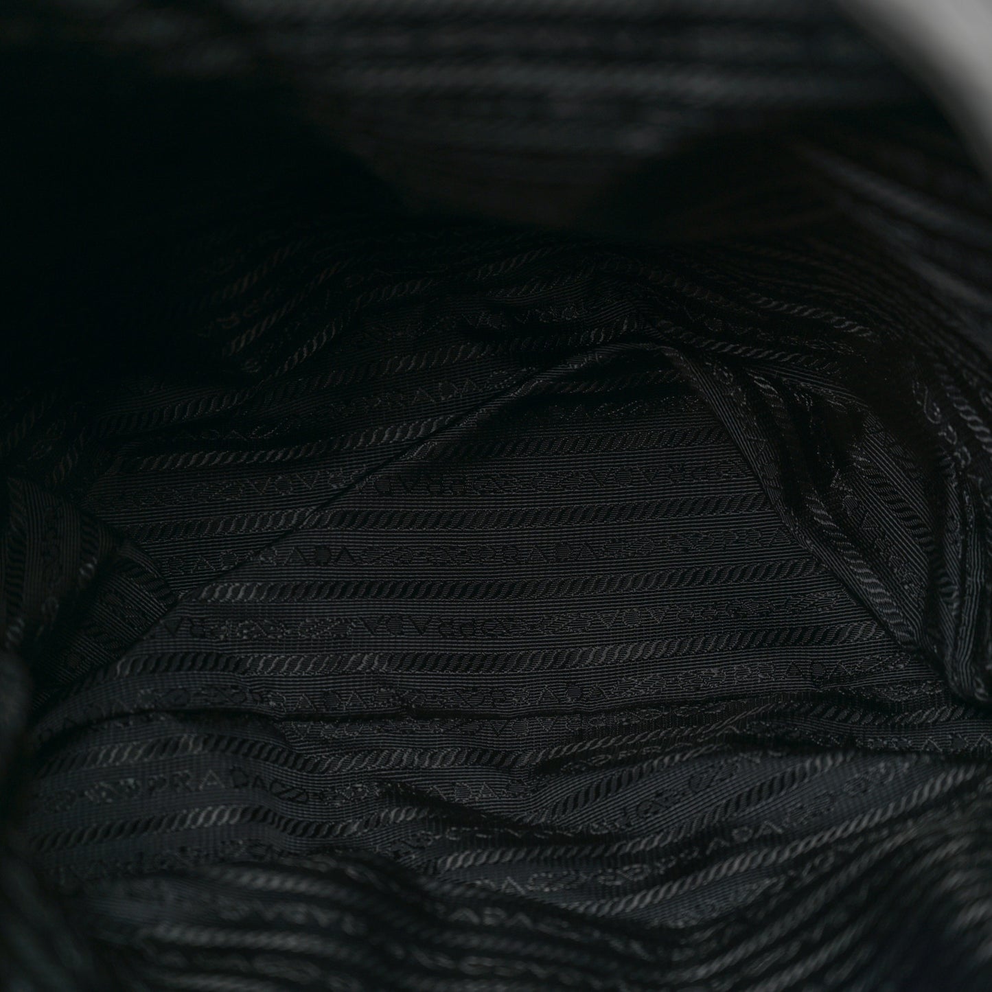 Tessuto Nylon Soft Calfskin Pocket Backpack Black