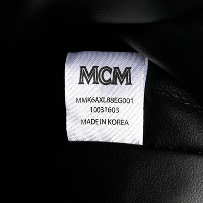 MCM Visetos Small Stark Backpack Phantom Grey 7 of 10