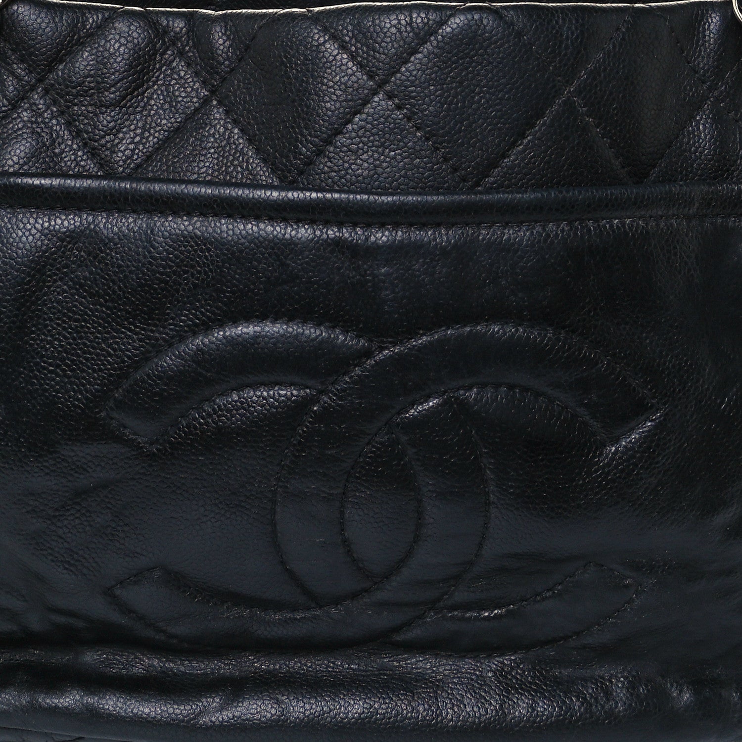 Chanel Caviar Timeless CC Soft Tote Black 8 of 10