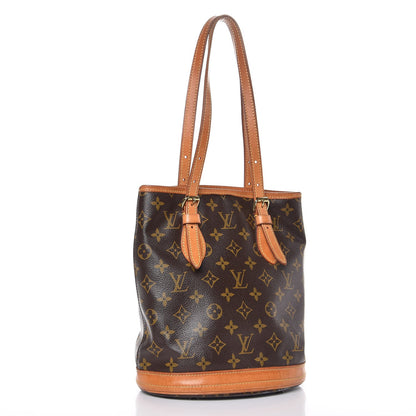 Louis Vuitton Monogram Petit Bucket 23 3 of 12
