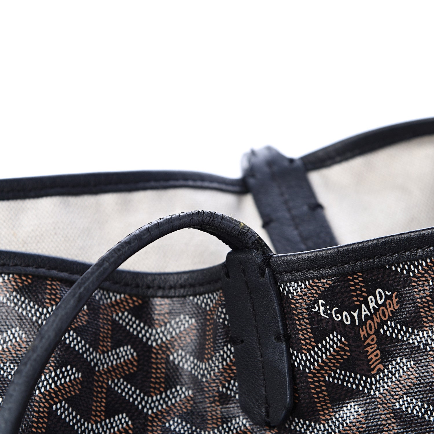 Goyard Goyardine Saint Louis GM Black 16 of 21