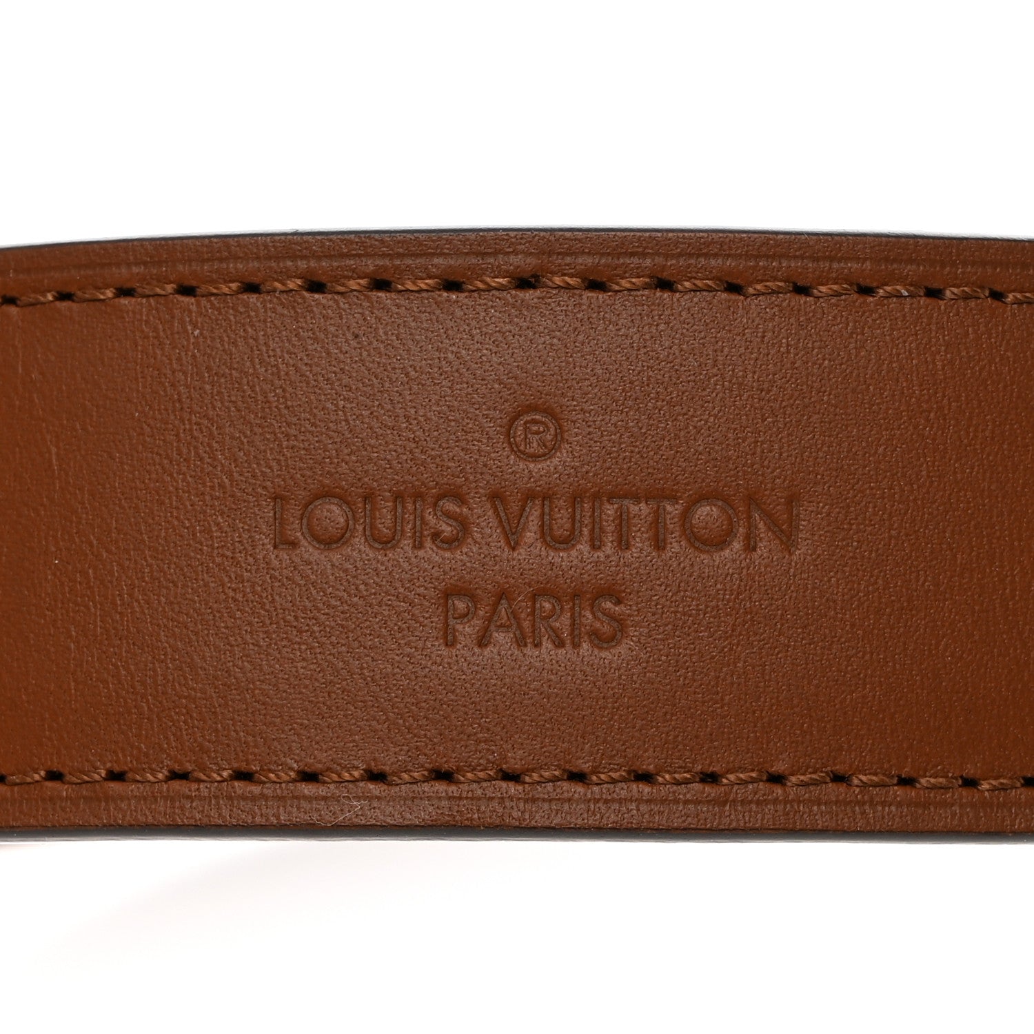 Louis Vuitton Calfskin Belmont Shoulder Strap 3 of 4