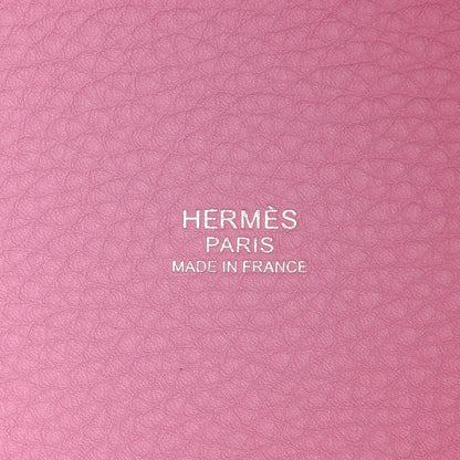 Hermes Taurillon Clemence Picotin Lock 18 PM Mauve Sylvestre 6 of 8