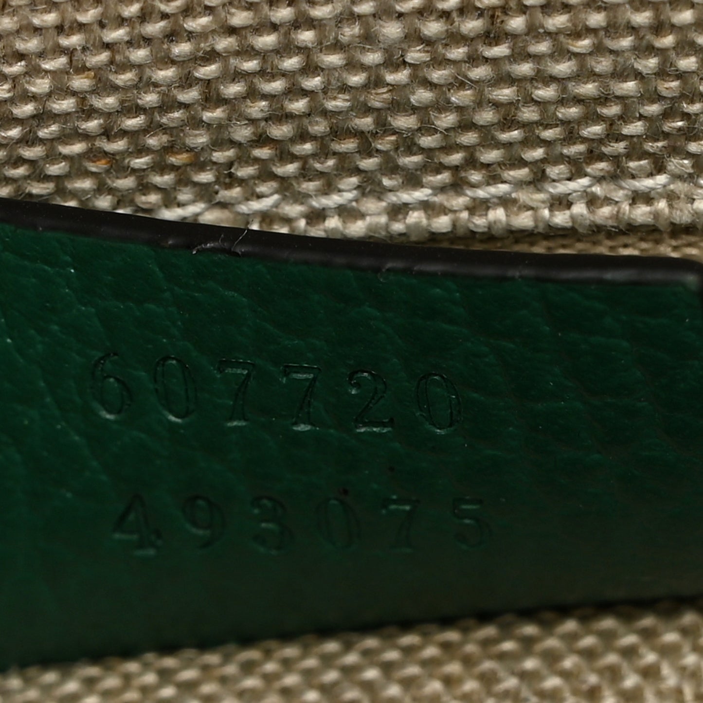 Dollar Calfskin Interlocking G Crossbody Bag Emerald