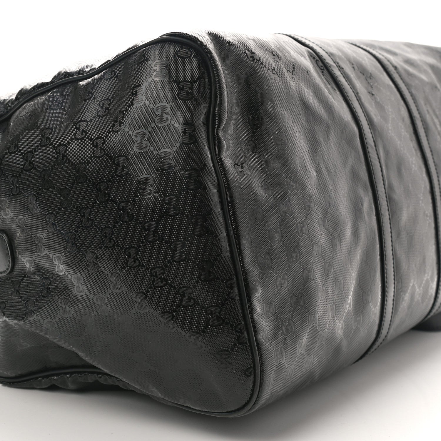 Gucci Imprime Monogram Large Carry On Duffle Black 9 of 10