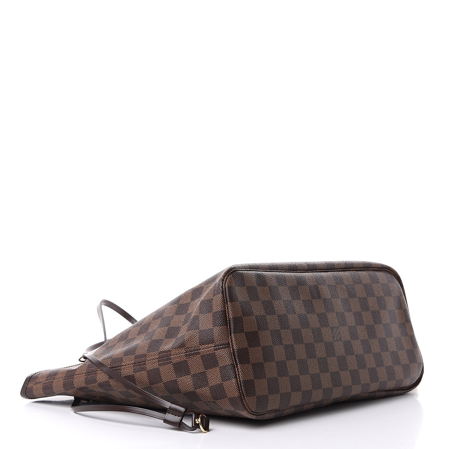 Louis Vuitton Damier Ebene Neo Neverfull MM Rose Ballerine 4 of 10
